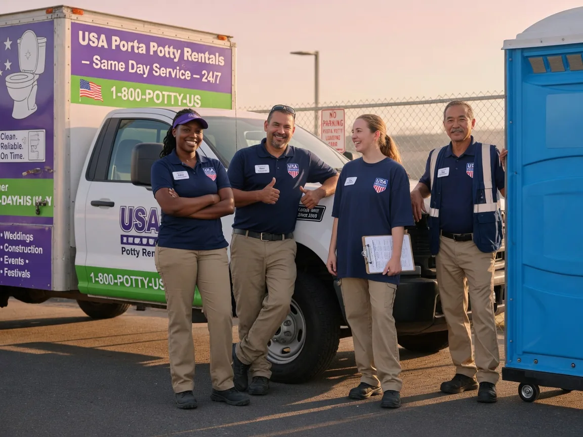 Porta Potty Rental company in Mountain Rest, SC